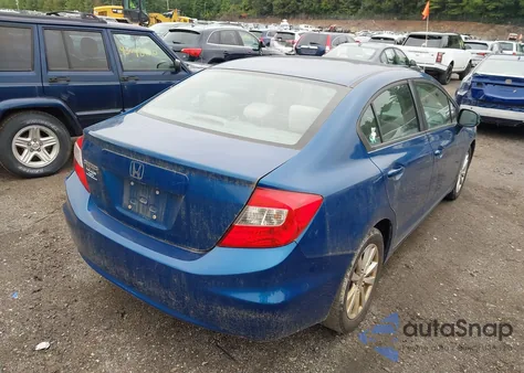 2012 Honda Civic Ex из США, поврежденный, VIN 2HGFB2F83CH534396